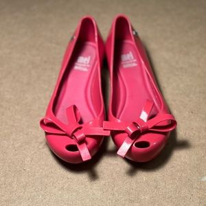 Melissa Kids Shoes in Bright Pink